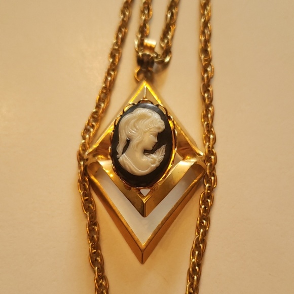 Jewelry - Unique Stunning raised cameo necklace